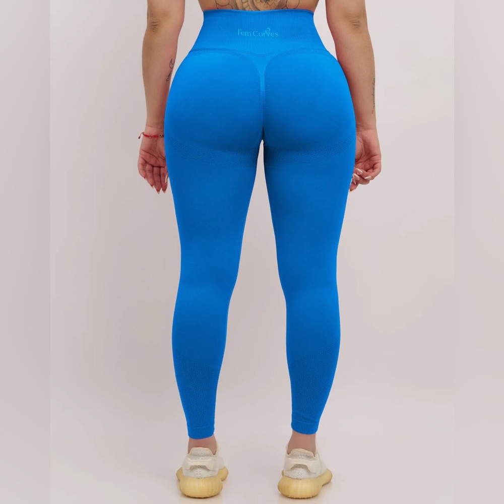 Scrunch Leggings - Royal Blue